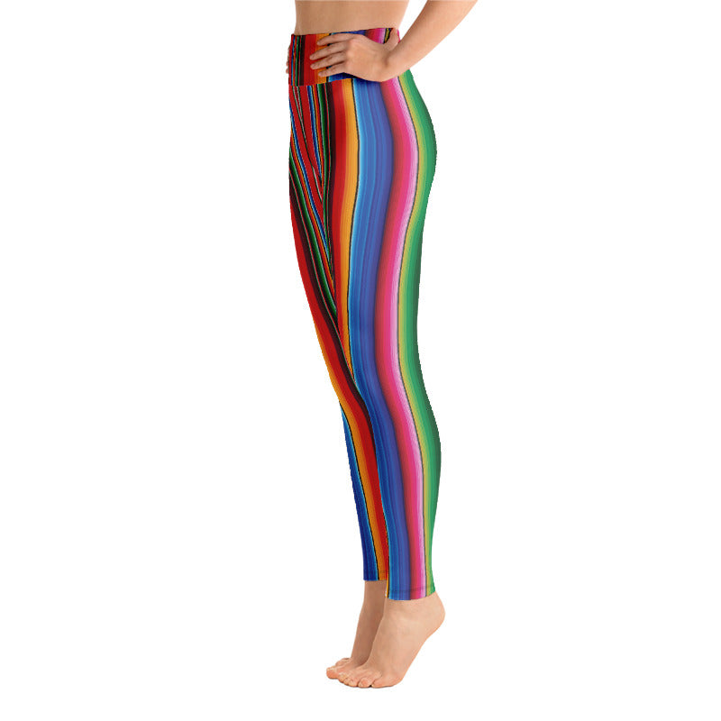 shop online Casual Leggings Space Dye Striped Print Long Sporty Elastic  Waist Yoga Leggings, DRESSLILY, Gender:Female, Size:L